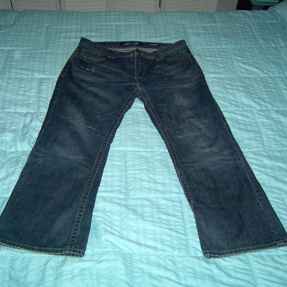 7 For All Mankind Men's 36in X 30in Dark Jeans